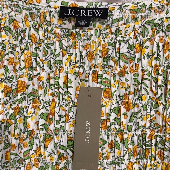 NWT J.Crew Maude Dress In Floral Vines - Picture 3 of 5